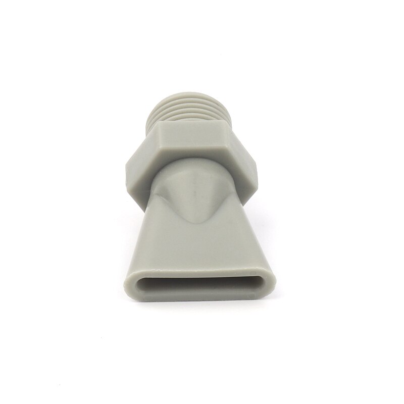 1pc 1/4,3/8,1/2,3/4 Inch Duckbill Sprinkler Male Thread Garden Irrigation Nozzle Industrial Agriculture Flat Nozzle
