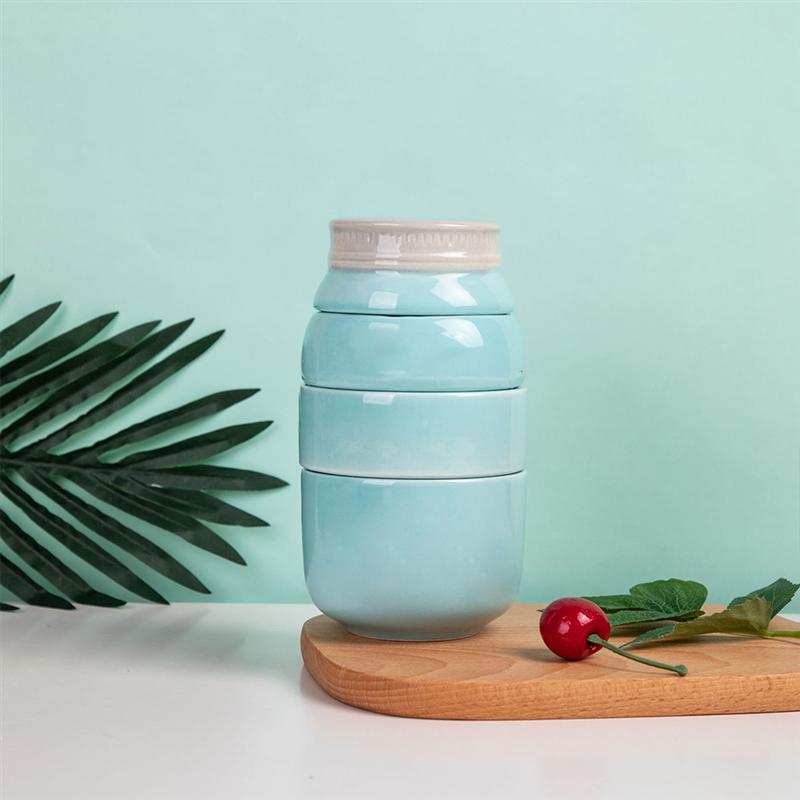 301-400ml Ceramic Measuring Cups Porcelain Jug Mason Measuring Cup Classic Style Measuring Cup