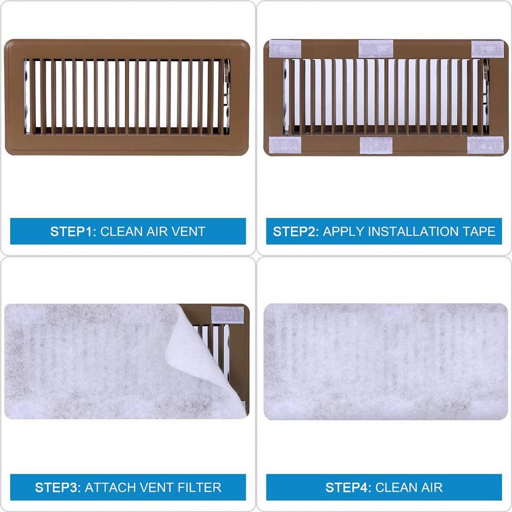 Cuttable Air Conditioner Filter Papers Anti-dust Net Cleaning Purification Household Air Conditioner Cleansing Paper