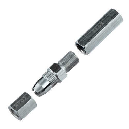 Bicicletta elettrica scooter Freno idraulico Semplice spurgo olio fa Manutenzione tubo Strumento di riparazione Connettore Tubo di bloccaggio Vite Bici: nero