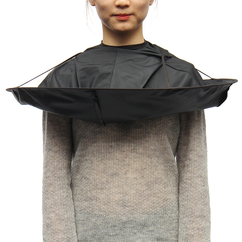 Coupe de cheveux parapluie Cape coupe de cheveux robe coiffeur Salon de coiffure utilisation
