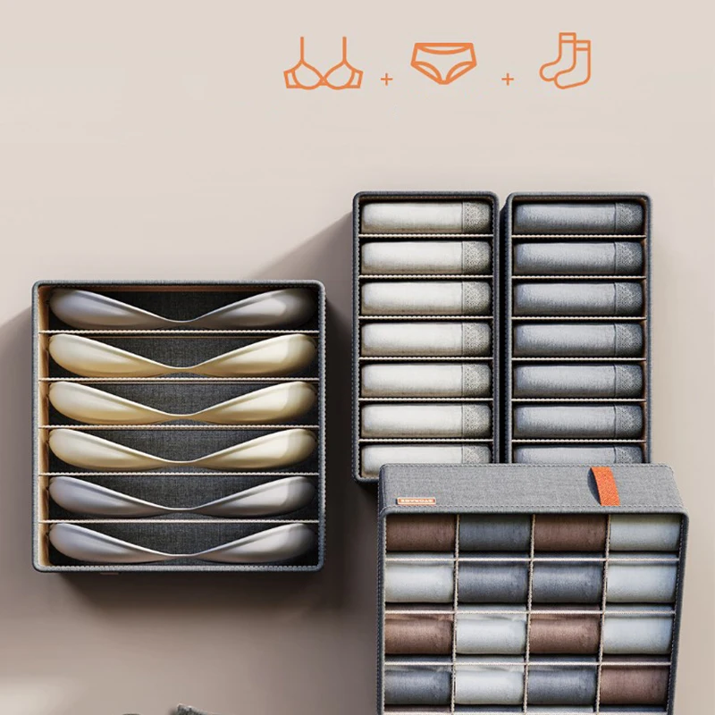 Slaapkamer Kast Lade Ondergoed Organizer Sokken Bh Kleding Opbergdozen Garderobekast Organizer Broek Sokken Organizer