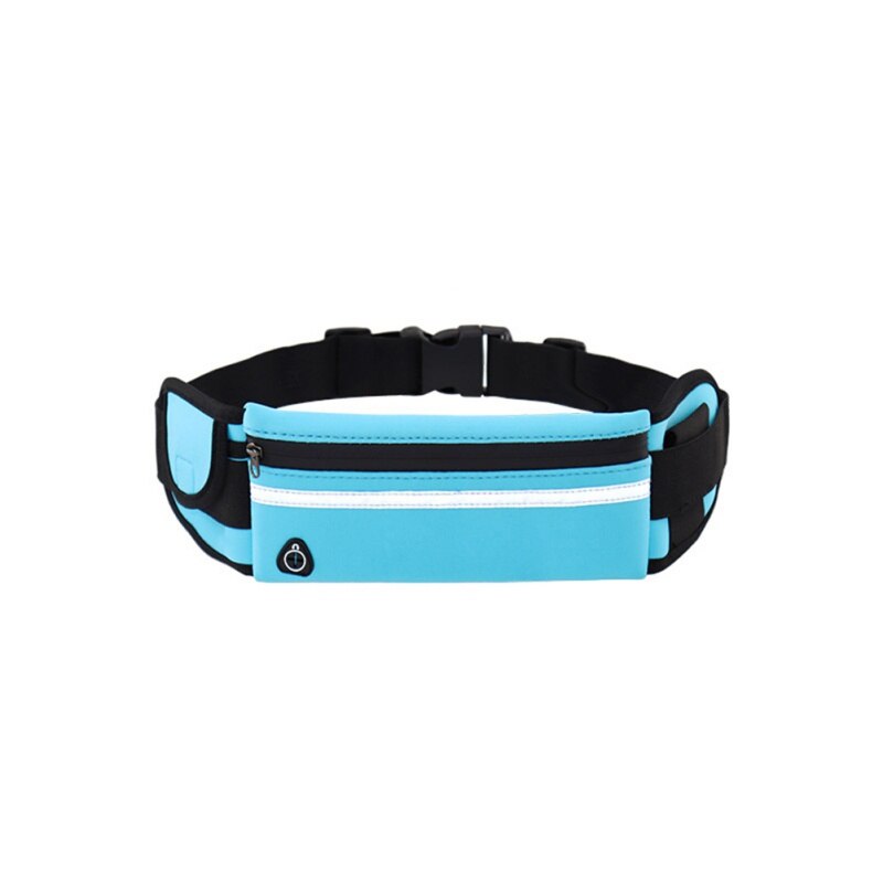 Outdoor Running Waist Bag Waterproof Anti-theft Mobile Phone Holder invisible Hiking Gym Fitness Bag With Kettle Pocket: QL