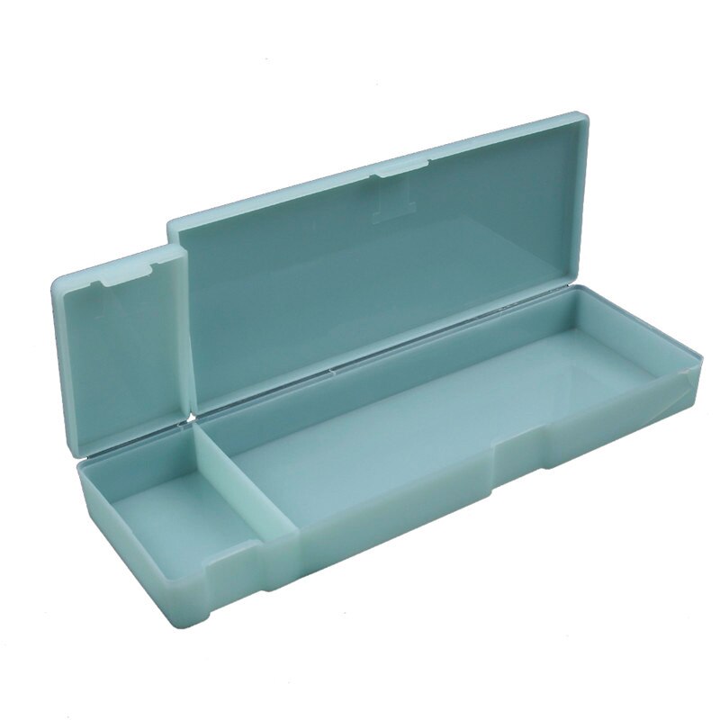 Leuke etui Pen Box Transparante PP Plastic Etui Voor Kinderen Mooie Kantoor Schoolbenodigdheden Materialen