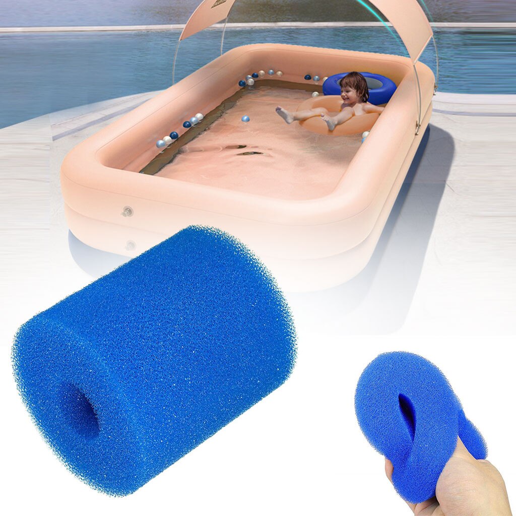Swimming Pool Filter Foam Reusable Washable Pool Filter Sponge Cartridge Suitable Bubble Jetted Pure
