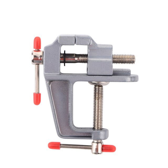 Mini étau d&#39;établi Portable en aluminium de 30MM, petite pince de Table Durable pour bijoutiers artisanat loisirs travail du bois: Default Title