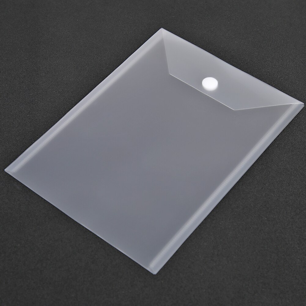 10PCS 18x13cm 24x18cm Plastic Storage Pockets For Clear Stamp Cutting Dies Collection Magic Tape PP Storage Bag