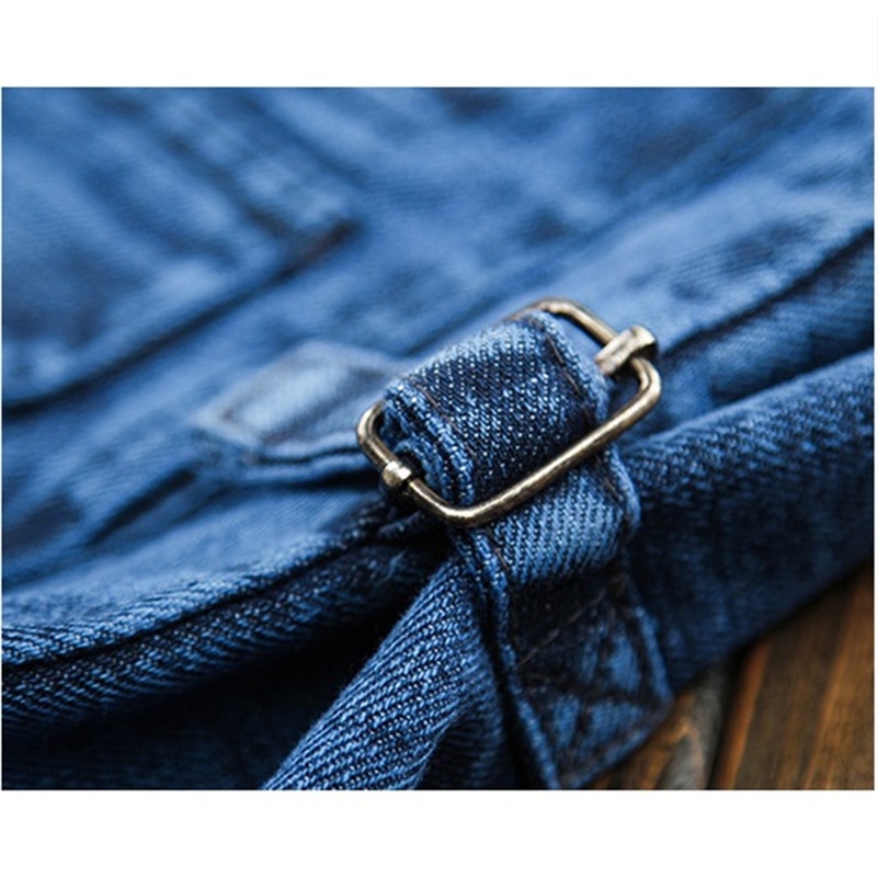 Herre vest overtøj denim vest dyb blå farve plus størrelse ærmeløs jakke multi lomme str. xl  to 5xl