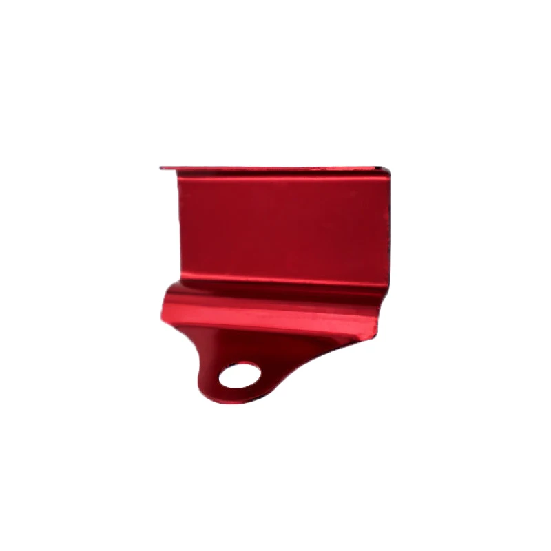 Motorcycle Electronic Clock Thermometer Voltmeter Bracket CNC Aluminum Square Voltmeter Tachometer Motorcycle Meter Bracket: Brown