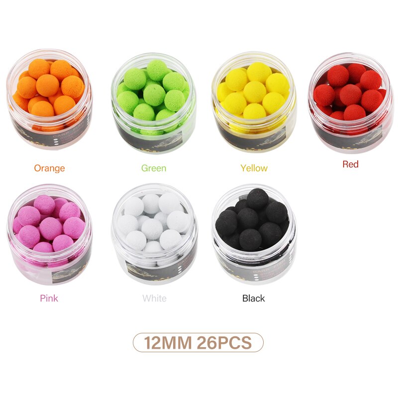 Mosodo carpe pêche bouillettes flotteur perles Eva Pop Up 10mm 12mm 14mm appât insipide 32 pièces 30 pièces 26 pièces Popup leurre pêche