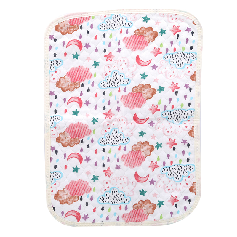 Baby Waterproof Insulation Nappy Pads Comfortable skin-friendly Portable Pads Bed Protection Pad Baby Care Products: rainy night