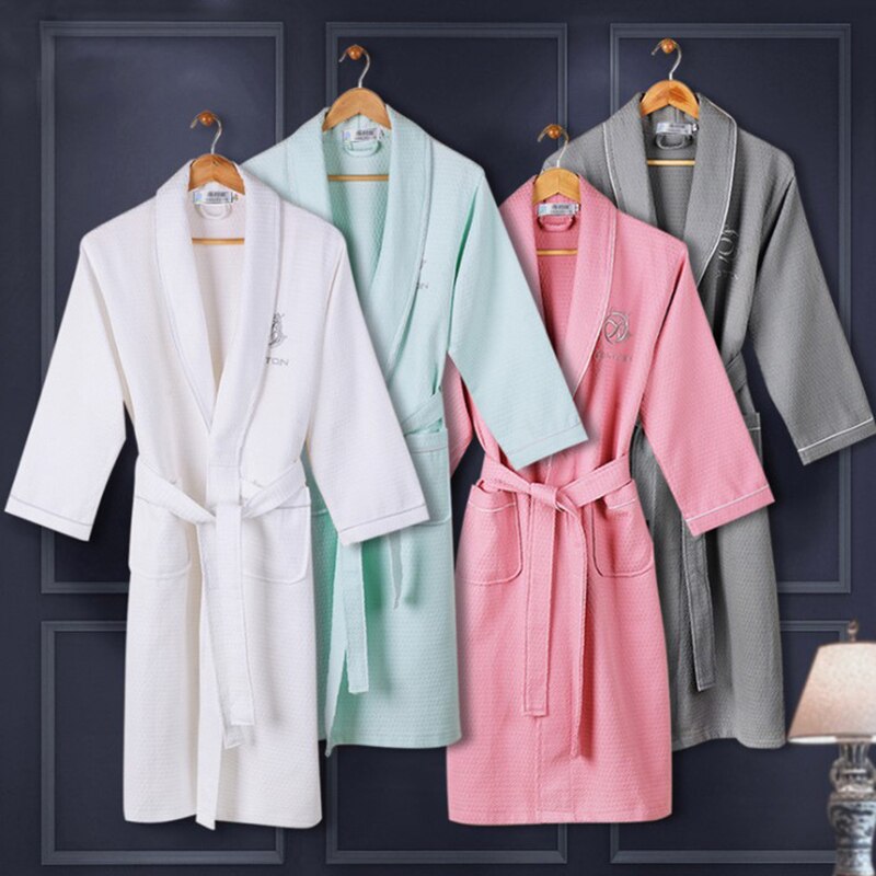 Miehet& #39 ; s 100%  puuvillaa hiki kesä vohveli kylpytakki japanilainen kimono kylpytakki miesten aamutakki kylpytakki miesten makuutakit