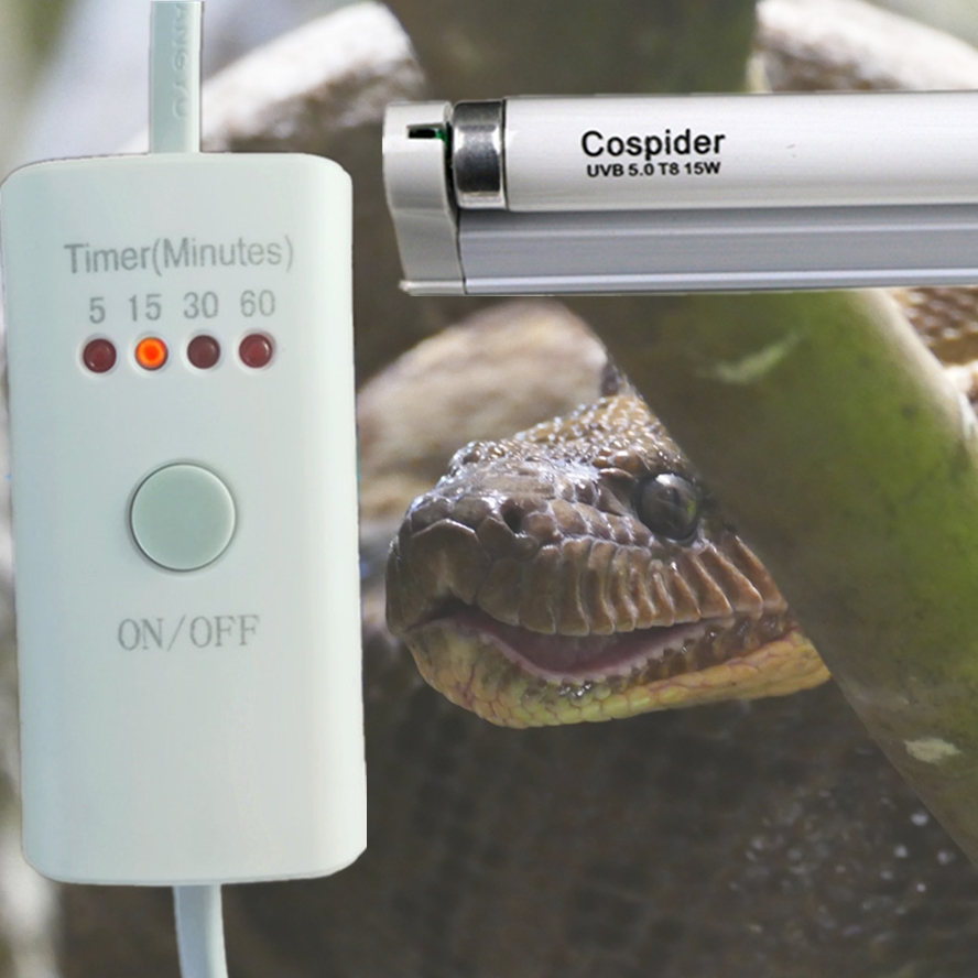 Uvb 5.0 Fluorescerende Regenwoud Bulb Lamp Tube, Stimuleert Plantengroei Reptielen En Amfibieën Eetlust, 15 Watt T8, 18-Inch