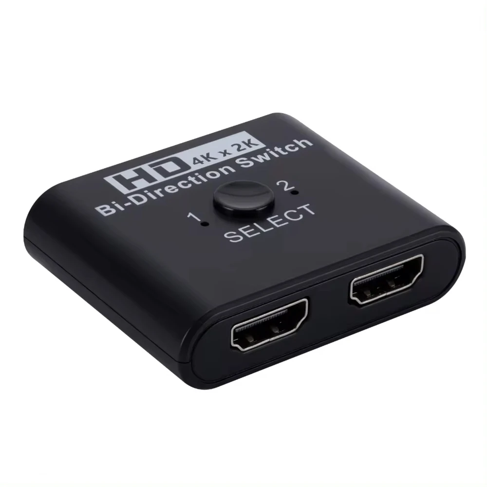 Bi-Direction Switch 8K 60Hz HDMI Splitter 1x2 HDMI Switch 1 in 2 out Video Distributor Splitter HD 1080P Dual Display for Laptop: Default Title