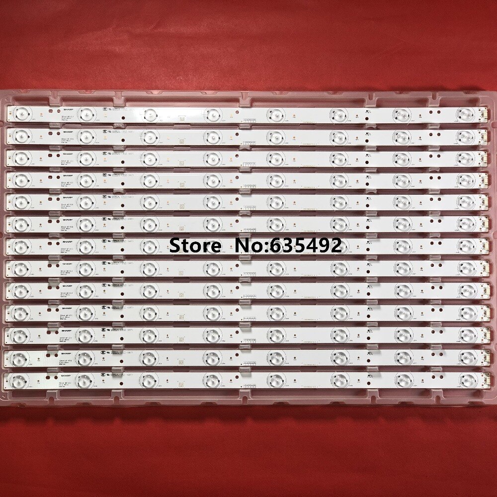 1set=3pieces LED Backlight strip For 32inch TV L32F3300B E227809 C HX-S 94V-0 1 pieces=8 lamps