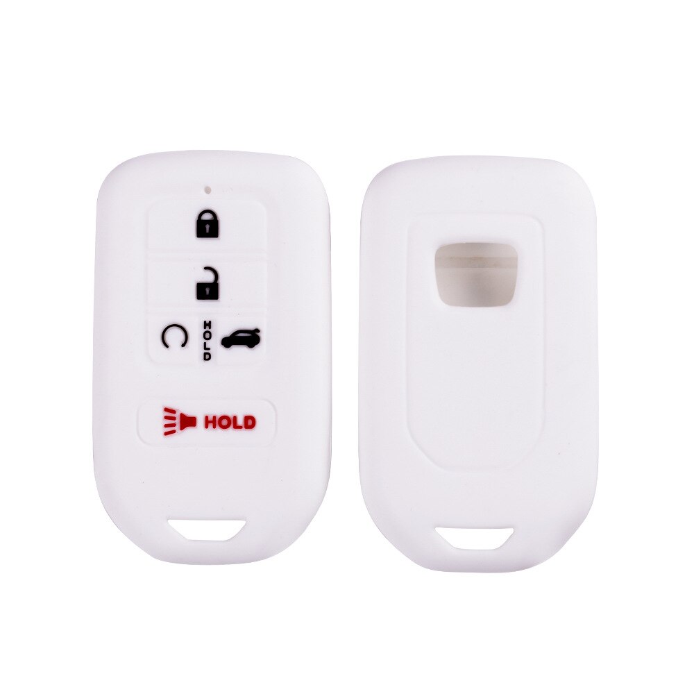 Housse de protection en Silicone pour clé, ensemble de capot pour Honda Pilot Accord Civic CRV, télécommande sans clé à 5 boutons