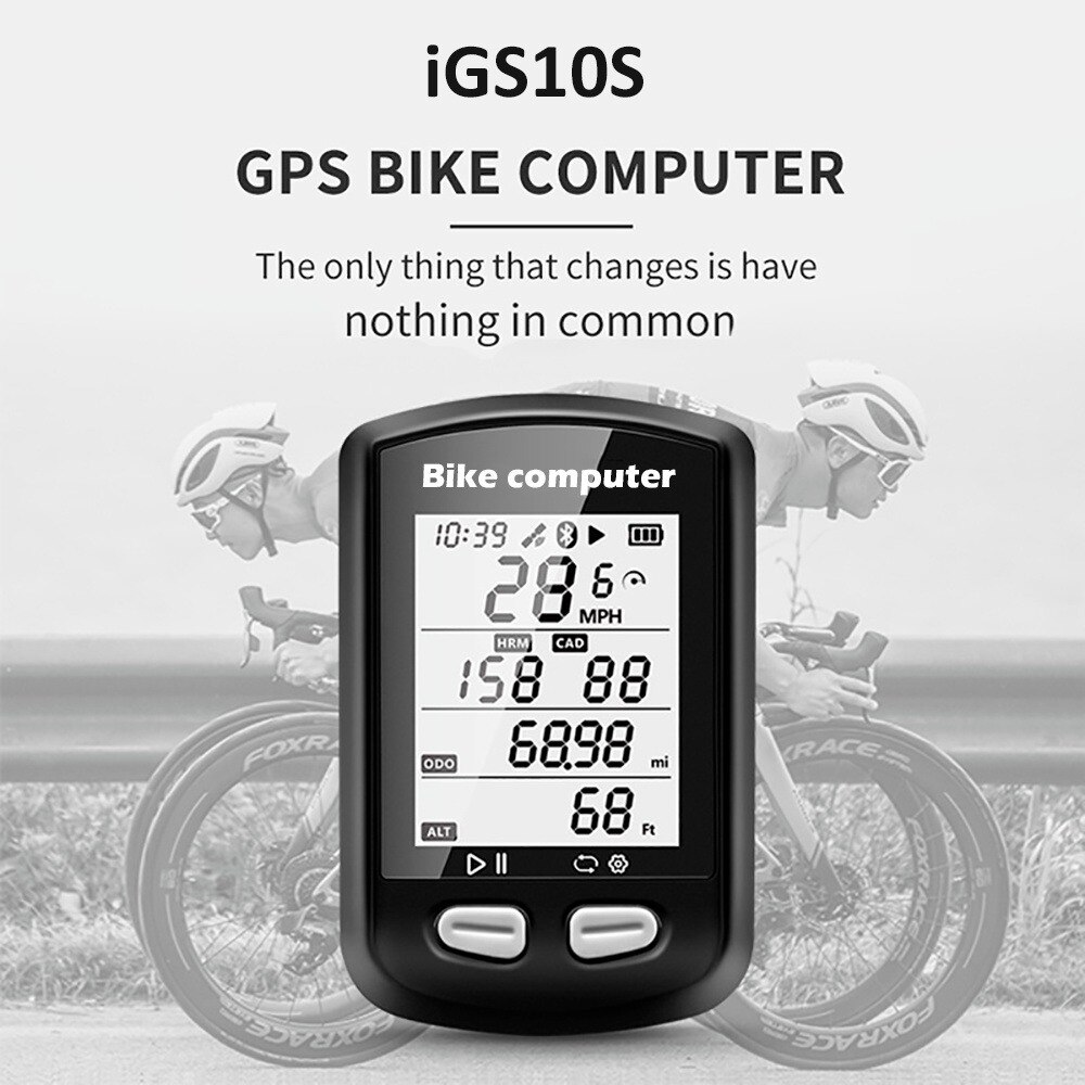 IGPS iGS10S iGS 10S GPS ANT+ Odometer Cycling Bike Computer C1 Speed Cadencer Sensors Cycl Speedomet Riding Cycling Speedometer
