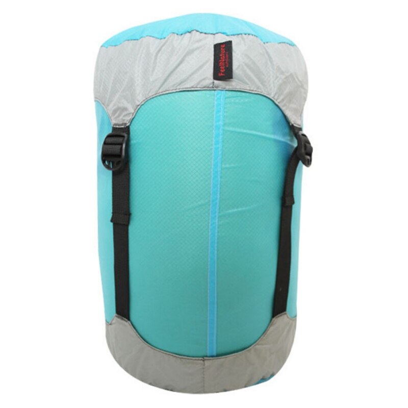 Im freien Wasserdichte Kompression Zeug Sack Bequem Leichte Schlafsack Lagerung Paket Für Camping Reise Drift Wandern: blue / L