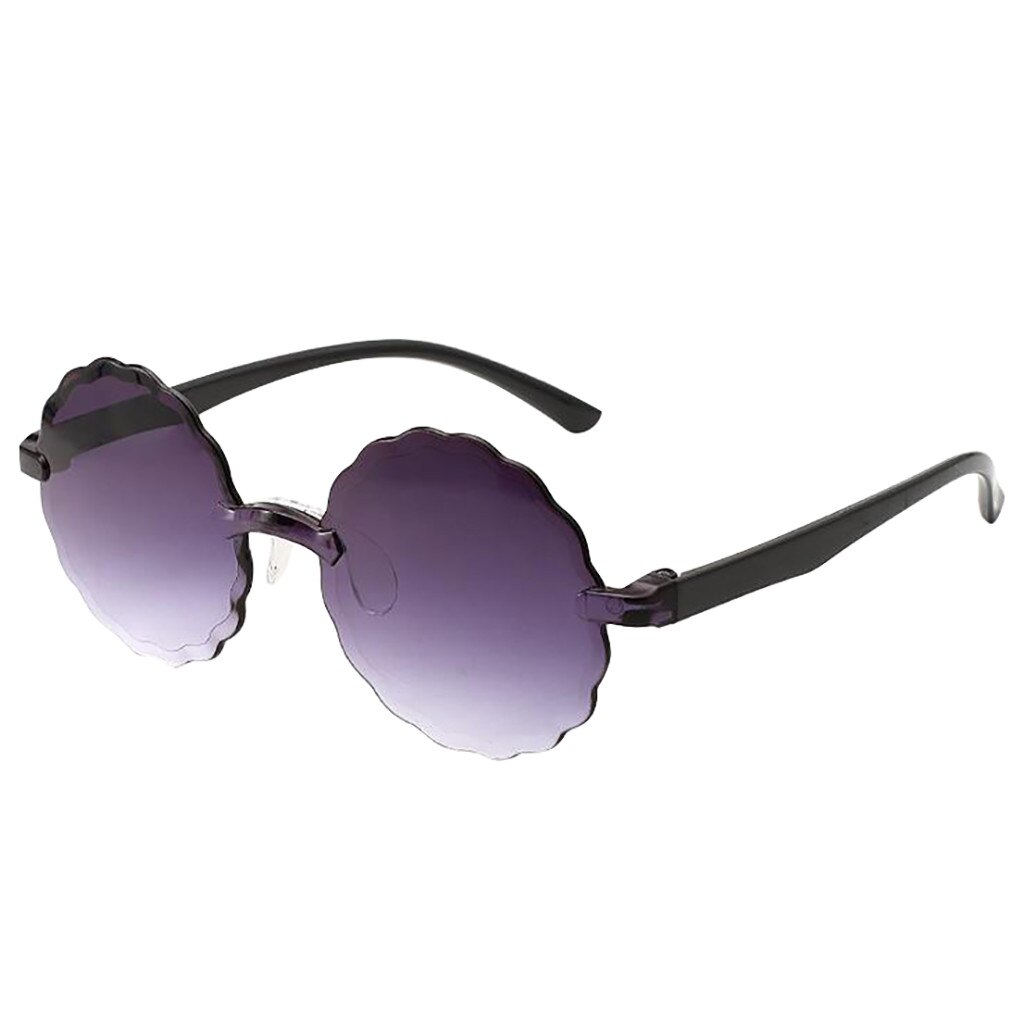 One Piece Frameless Multilateral Shaped Lens Sunglasses Women Transparent Plastic Glasses Female Gradient Sun Glasses: E