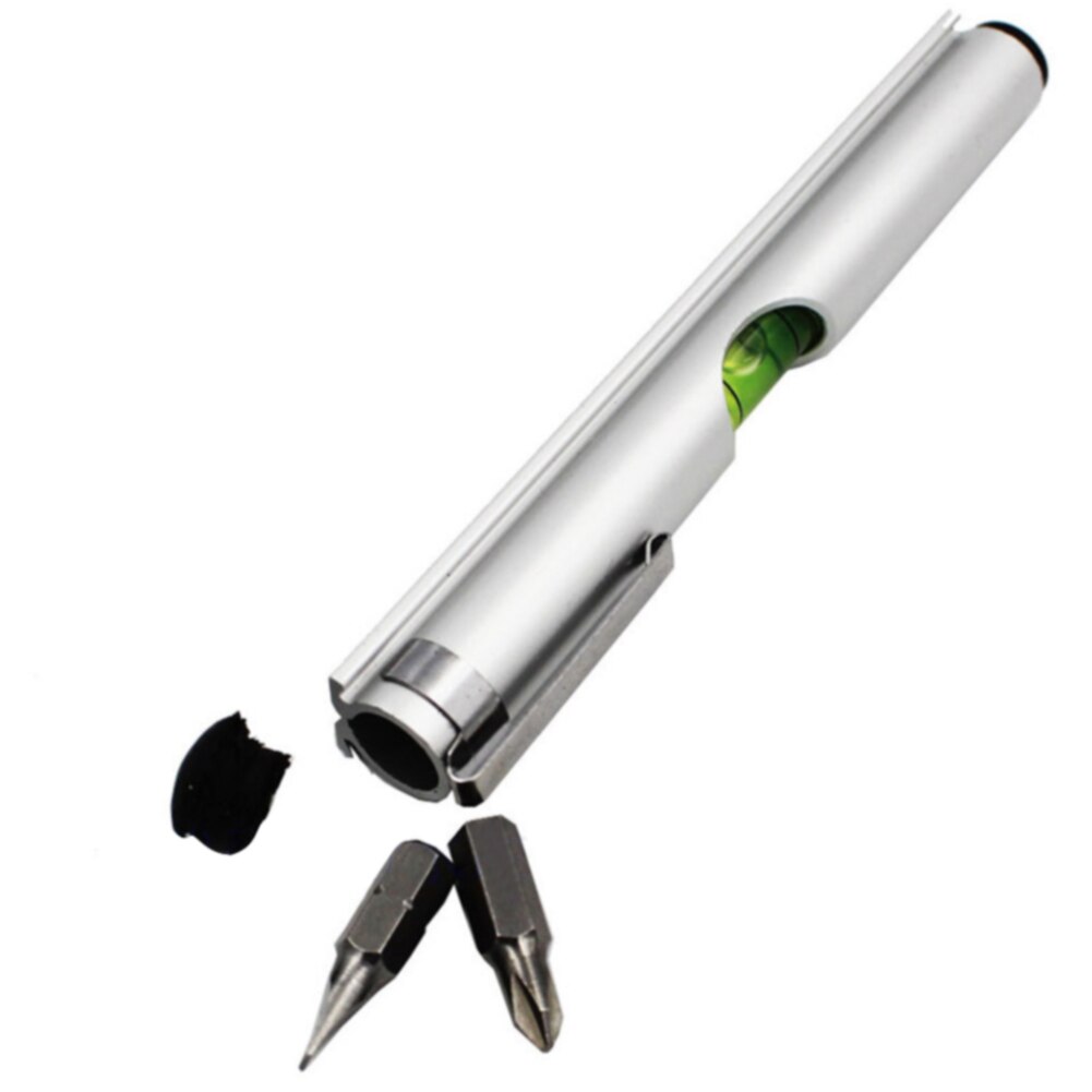 Stylo forme précise bulle Mini avec tournevis magnétique outil à main niveau à bulle Portable multifonctionnel facile appliquer