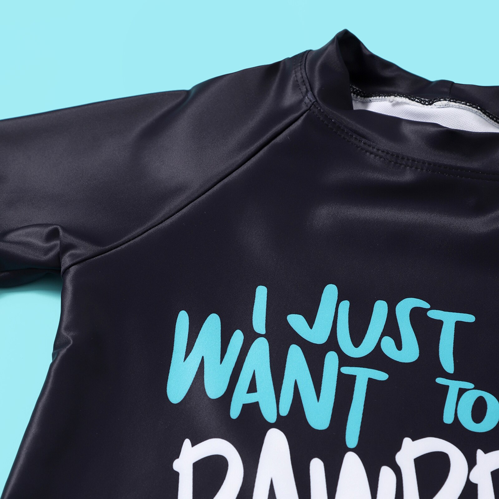 Opperiaya Baby Jongens Leuke Tweedelige Zomer Split Badpak Unieke Brief Gedrukte Korte Mouwen Tops En Cartoon Dinosaurus Shorts