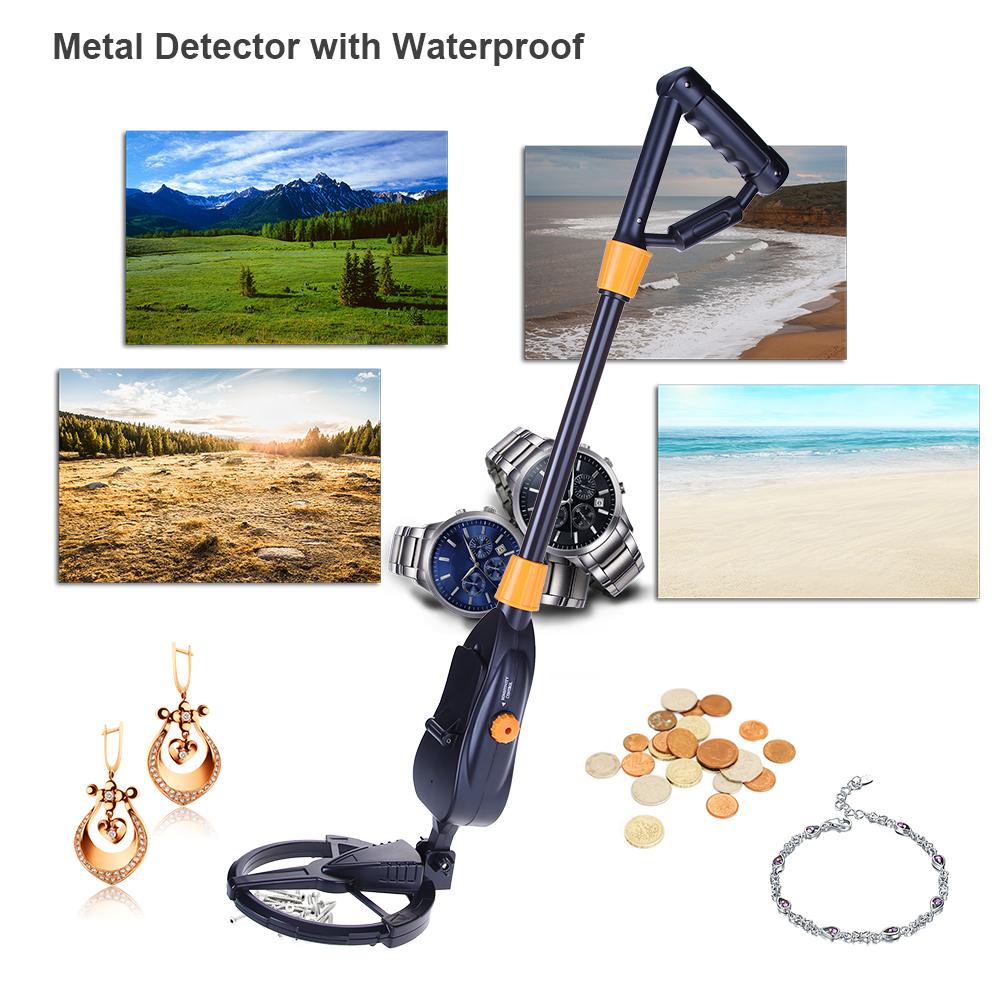Metal Detector Underground Searching Gold Finder Portable Handheld Treasure Digger Kit Metal Hunter Scanner Tracker Seeker