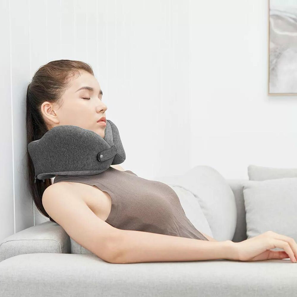 Original Xiaomi Lefan U Shape Pillow Memory Foam Neck Pillow Travel Neck Support Space Travel Pillow Healthcare Bedding