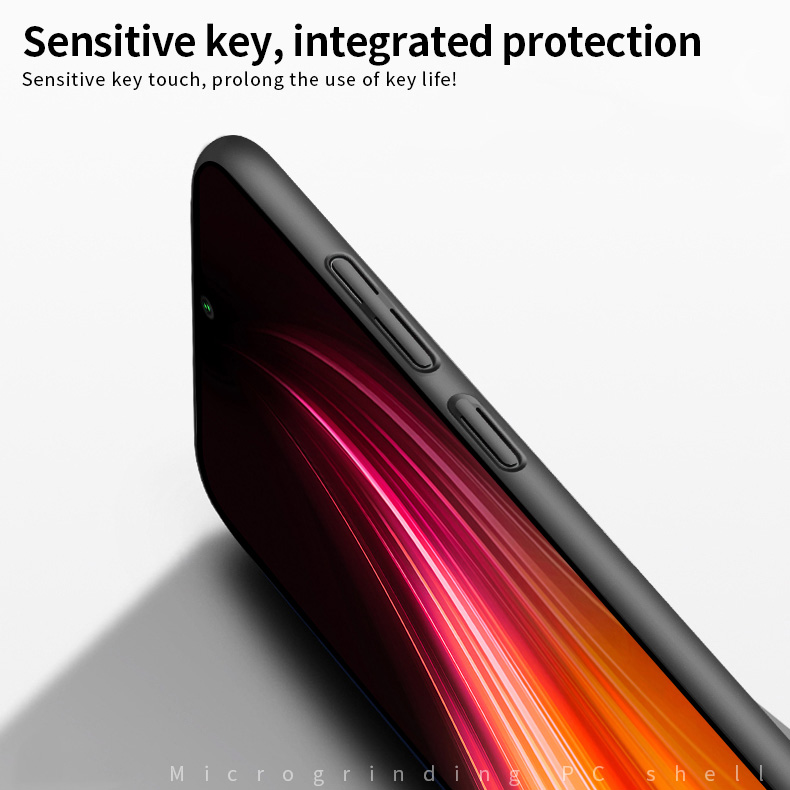 Wolfsay Für Abdeckung Xiaomi Redmi Hinweis 8T Fall Ultra Dünne PC Rüstung Hart Zurück Telefon Fall Für Xiaomi Redmi hinweis 8T Abdeckung Redmi Hinweis 8