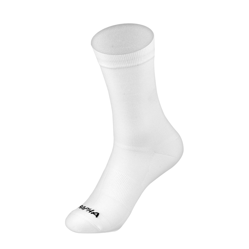 Bikein Professionele Fietsen Sport Sokken Ademend Racefiets Sokken Outdoor Sport Racing Fiets Sok Gratis Size Kousen Sokken: White