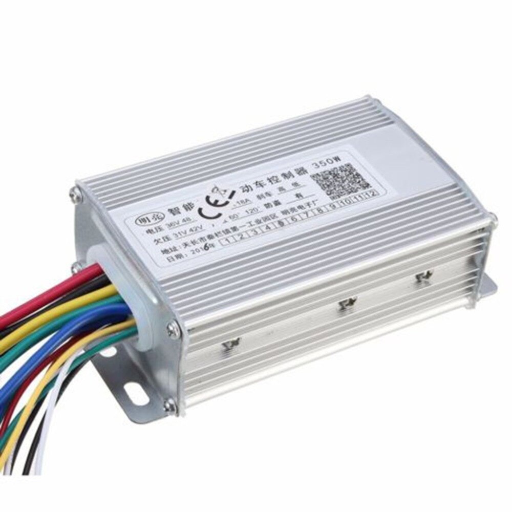 350W 36V/48V impermeable cepillo regulador de velocidad para motores para Scooter Eléctrico bicicleta e-bike triciclo controlador