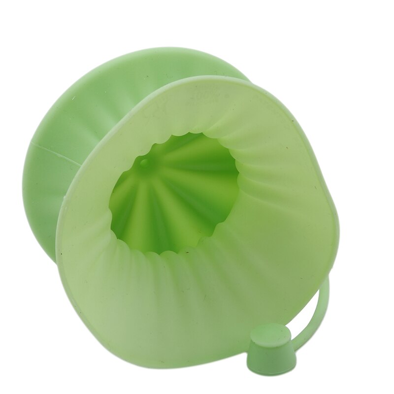 1PC Neue Grün Silikon Zitrone Wassermelone Grapefruit Apfel Manuelle Entsafter Küche Bar Zubehör Täglichen Leben