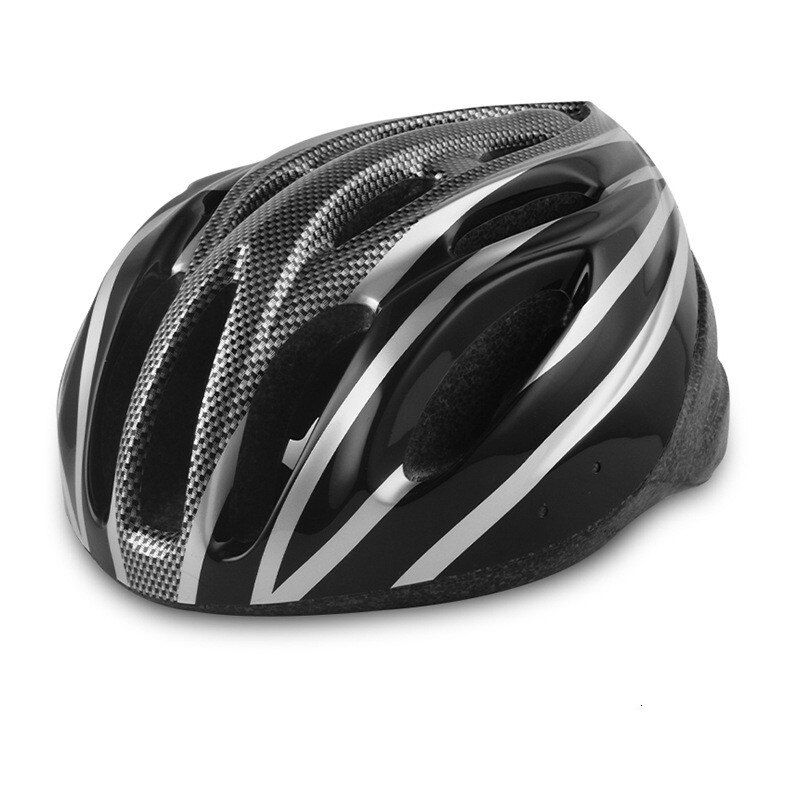 Casque Vélo Noir – Léger, 20 évents, Réglable, Coussin Intérieur Lavable – Sécurité Et Confort Pour Route, VTT, Homme/femme