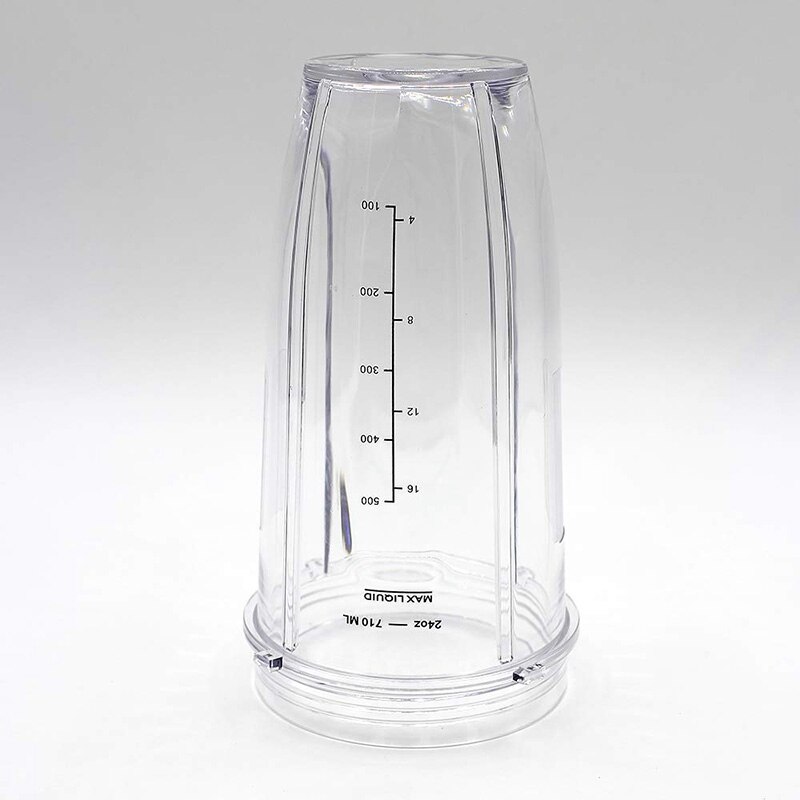 Extractor Blade with 18Oz 24Oz Cup and Nozzle Cap for Ninja BL480 / BL490 / BL640 / BL680 Auto IQ Series Juicer