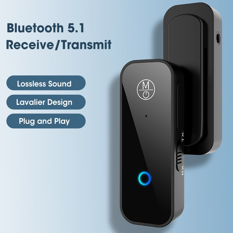 Bluetooth Transmitter 3.5MM Jack Audio Adapter Wireless Bluetooth Stereo Audio Transmitter Adapter for PC TV Headphones