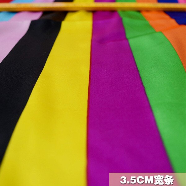 100x150 cm Polyester Satin Bunte Streifen Stoff DIY Kostüm Hochzeit Deco 1118: wider stripe