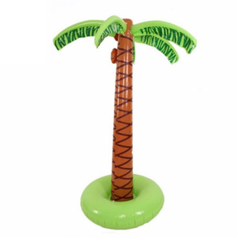 90cm Aufblasbare Tropical Palm Baum Pool Strand Party Decor Spielzeug Outdoor Liefert