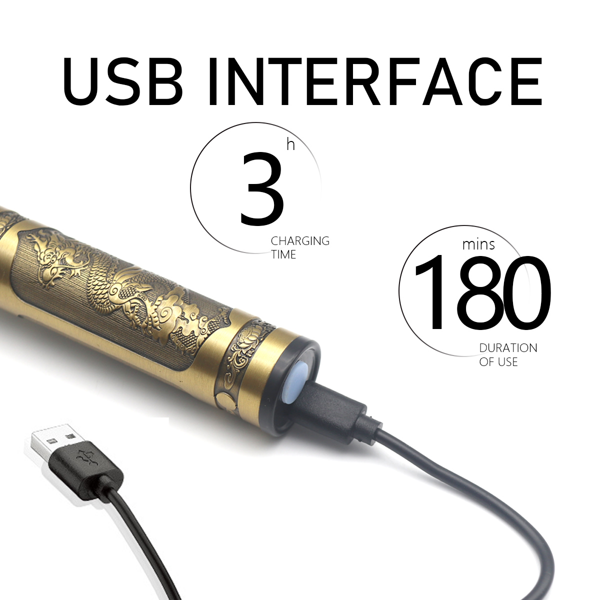 Professionelle T9-Haarschneidemaschine – über USB wiederaufladbar, lange Akkulaufzeit, Haarschneidemaschine, professioneller Haarschneider für Männer