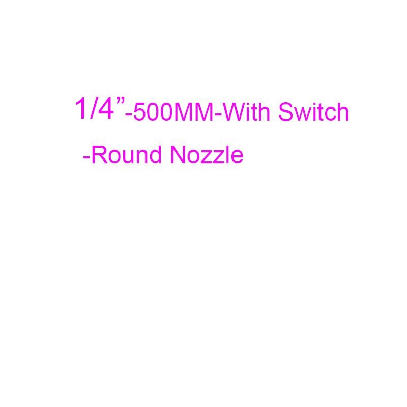 1/4" Flat Nozzle Lathe Cooling Tube Round Nozzle Plastic Flexible Water Oil Coolant Pipes Hoses for CNC Machine: TYPE K