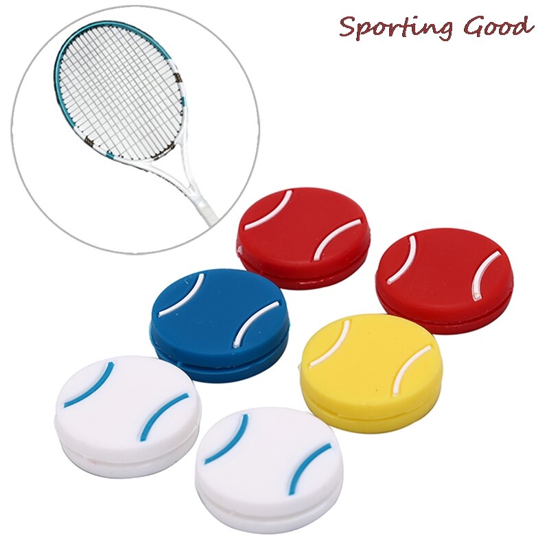 Tennisracket demper støtdemper til å redusere tenis rekkert vibrasjonsdempere raqueta tenis pro personale armbånd 1 stk