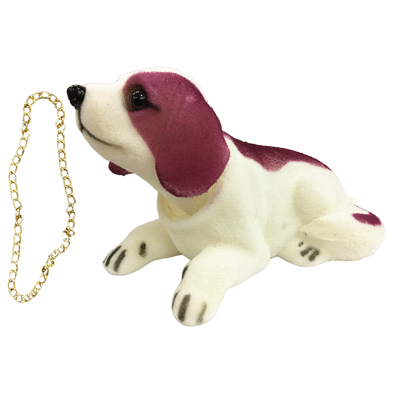 Puppe, der Höhle Kopf schüttelt, Hund, Kunstharz, Auto-Ornamente, Welpe, niedlicher Hund, Spielzeugfigur, Statue für Auto-Armaturenbrett, Tischdekoration