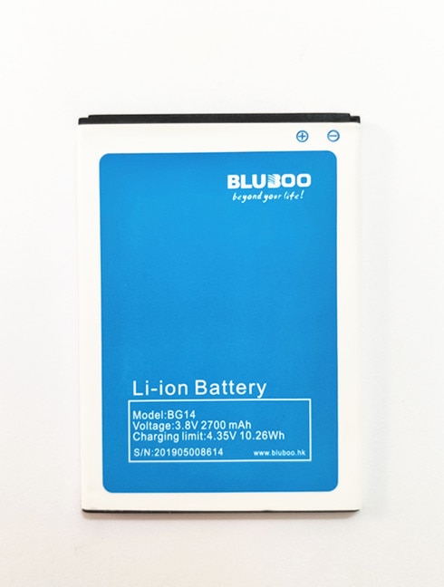Batería BG14 de 3,8 V y 2700mAh para teléfono Bluboo D6 D6 Pro, baterías de repuesto de , batería para Bluboo D6 D6 Pro