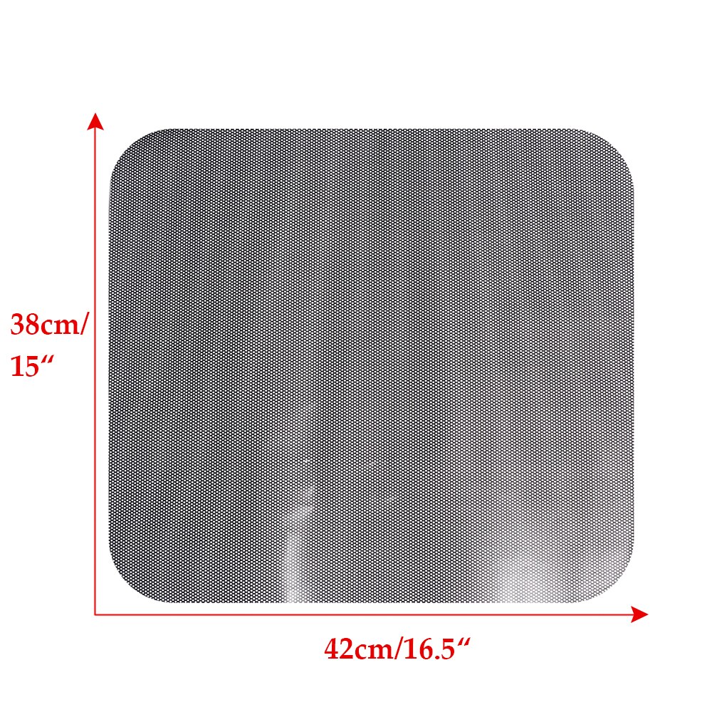 2pcs Summer Car Auto Side Window Mesh Film Curtain Windshield Net Sun shade Visors cover Sticker UV Protection Black