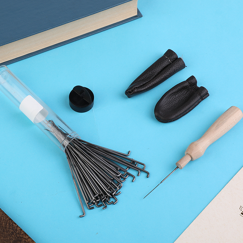 Lmdz Wolvilt Naald Vilt Naaldvilten Starter Viltnaalden Vilten Diy Pakket Met Fles Houten Handvat Naalden Set Levert