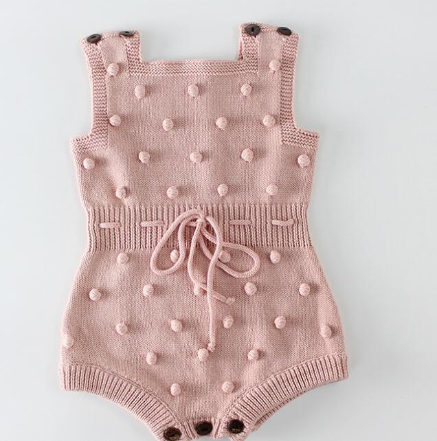 Milancel Boxpakjes Lente Baby Jongens Kleding Handgemaakte Prom Peuter Meisjes Bodysuits Knit Bodysuits Voor Baby Meisjes: pink as pic / 9m