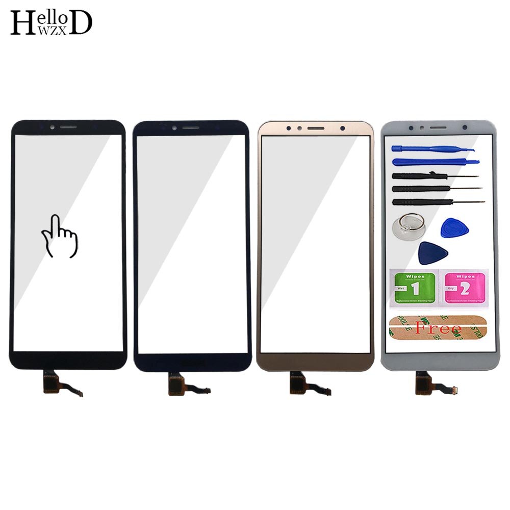 5.7 ''Tela de Toque Para O Huawei Desfrutar 8E ATU-AL10 Painel Digitador Da Tela de Toque Para O Huawei Honor 7A Frontal Da Tela de Toque sensor de vidro