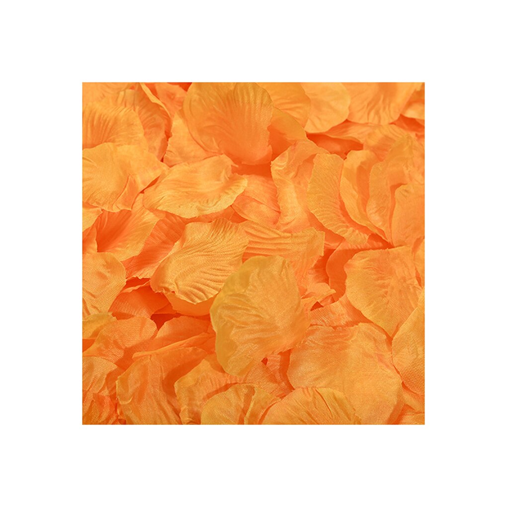 100 stk silkebløde kunstige rosenblade farverige bryllup romantisk silke rose blomst til bryllup dekoration forsyninger: Nr. .11