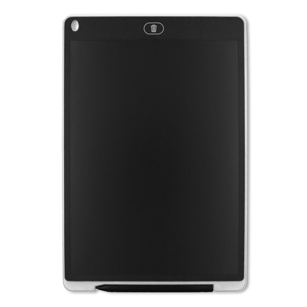 12 Inches LCD Screen Writing Pad Digital Drawing Pad Handwriting Board Portable Electric writing Board For Home Office usage: White