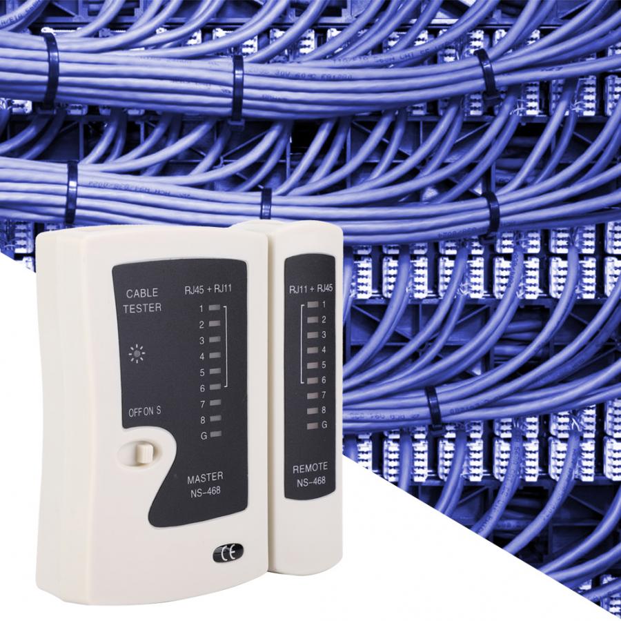 LAN Kabel Tester Kabel Kabel Tester RJ45 RJ11 RJ12 LAN Kabel Tester Draht Vernetzung Werkzeug Schaltkreis Unterbrecher Finder