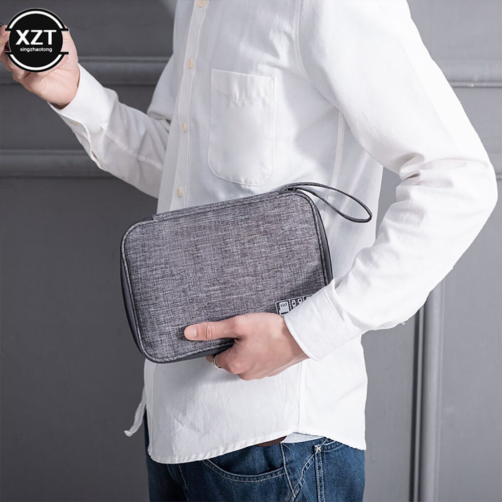 USB Digital Storage Clip, Cable Organizer, Headphones, Pens, Portable Batteries, Electronic Accessories Storage Waterproof Trave