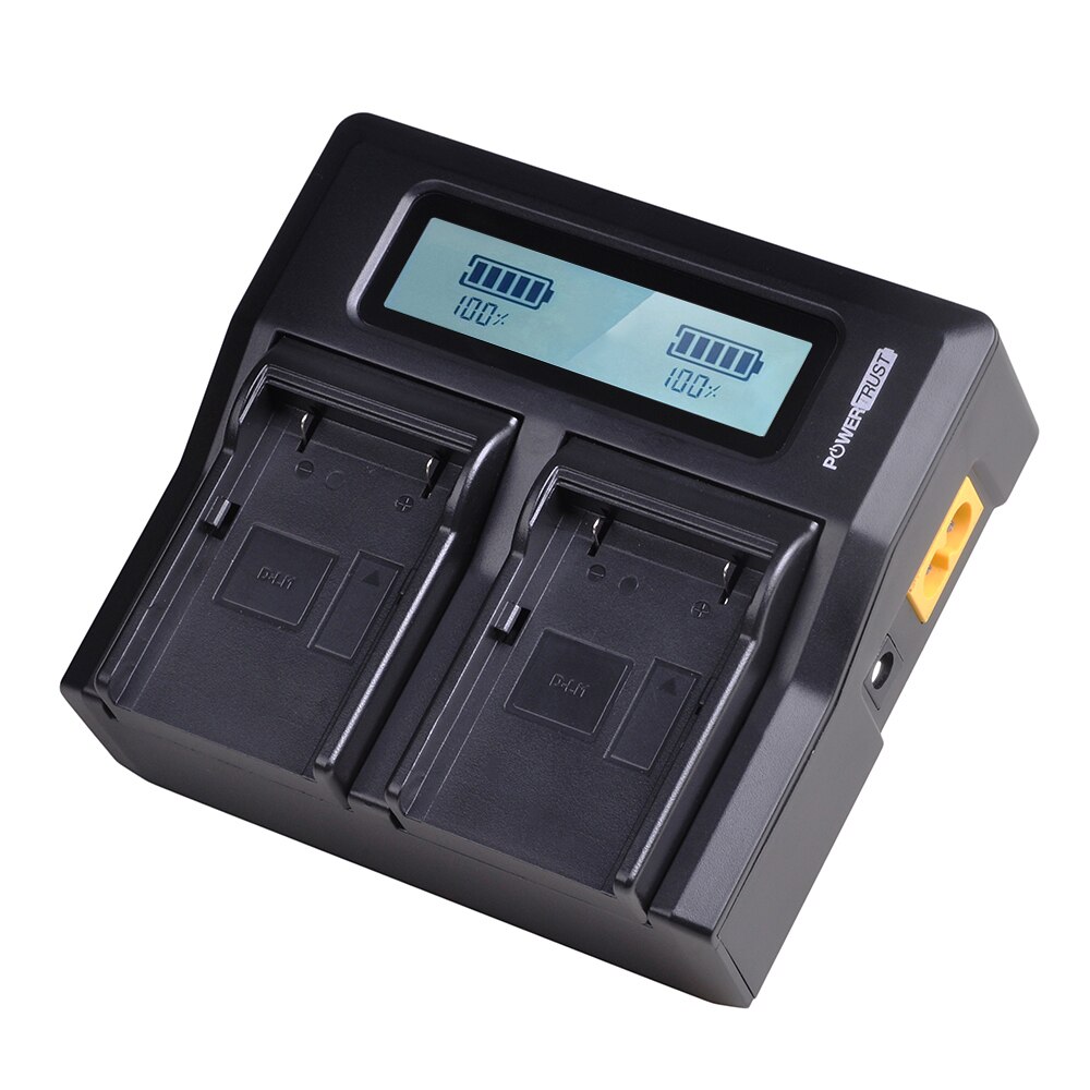 1x 54344 Battery Charger with LCD display for Trimble 29518 46607 52030 38403 5700 5800 R7 R8 GNSS MT1000 GPS Receiver Batteries
